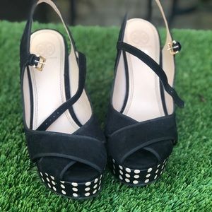 Tory Burch platform shoes Sz 9